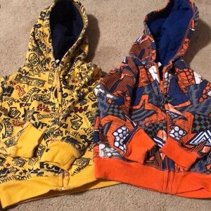 2 Infant/Toddler Hoodies